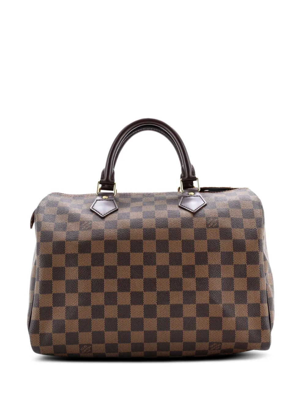 Louis Vuitton Pre-Owned Speedy Handbag Damier 30 satchel - Marrone