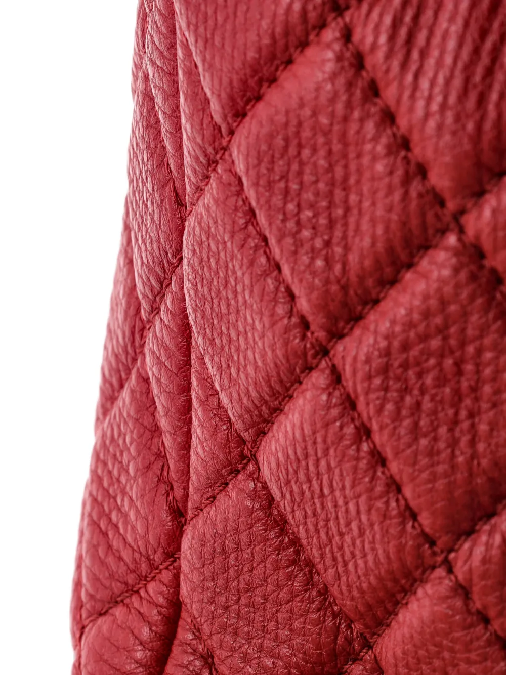 Pre-owned Chanel Xxl Travel Flap Bag Quilted Calfskin Small Shoulder Bag In Red