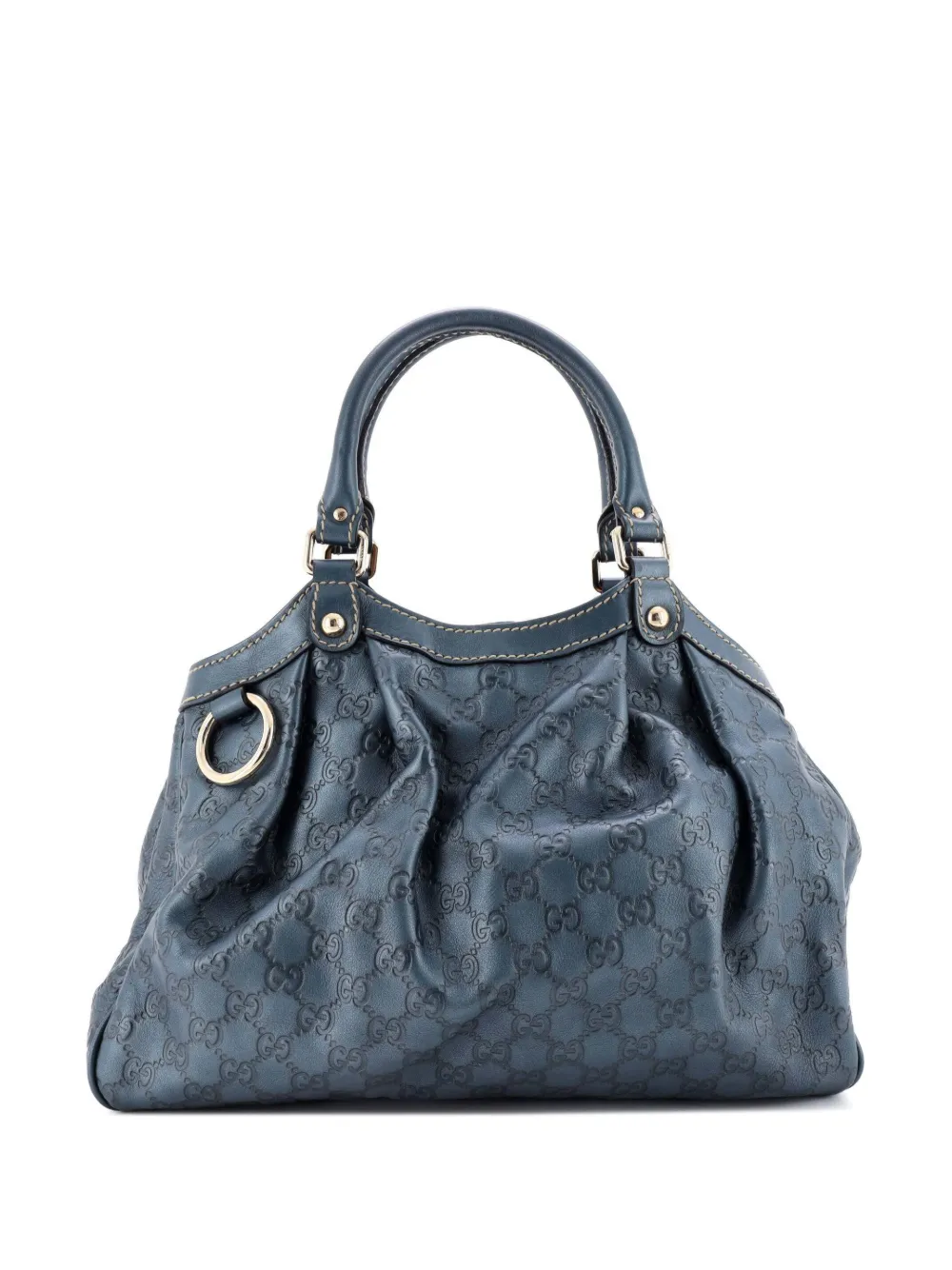 Gucci Pre-Owned Sukey Guccissima Leather Medium tote bag - Blu