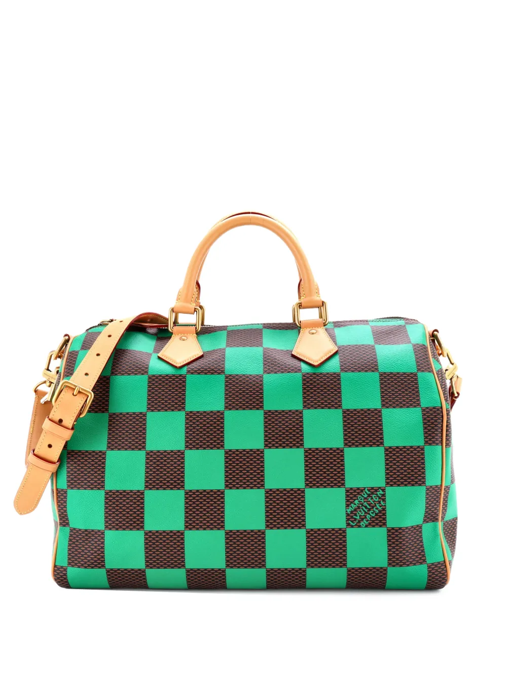 Louis Vuitton Pre-Owned Speedy Bandouliere Bag Damier Pop 40 satchel - Marrone