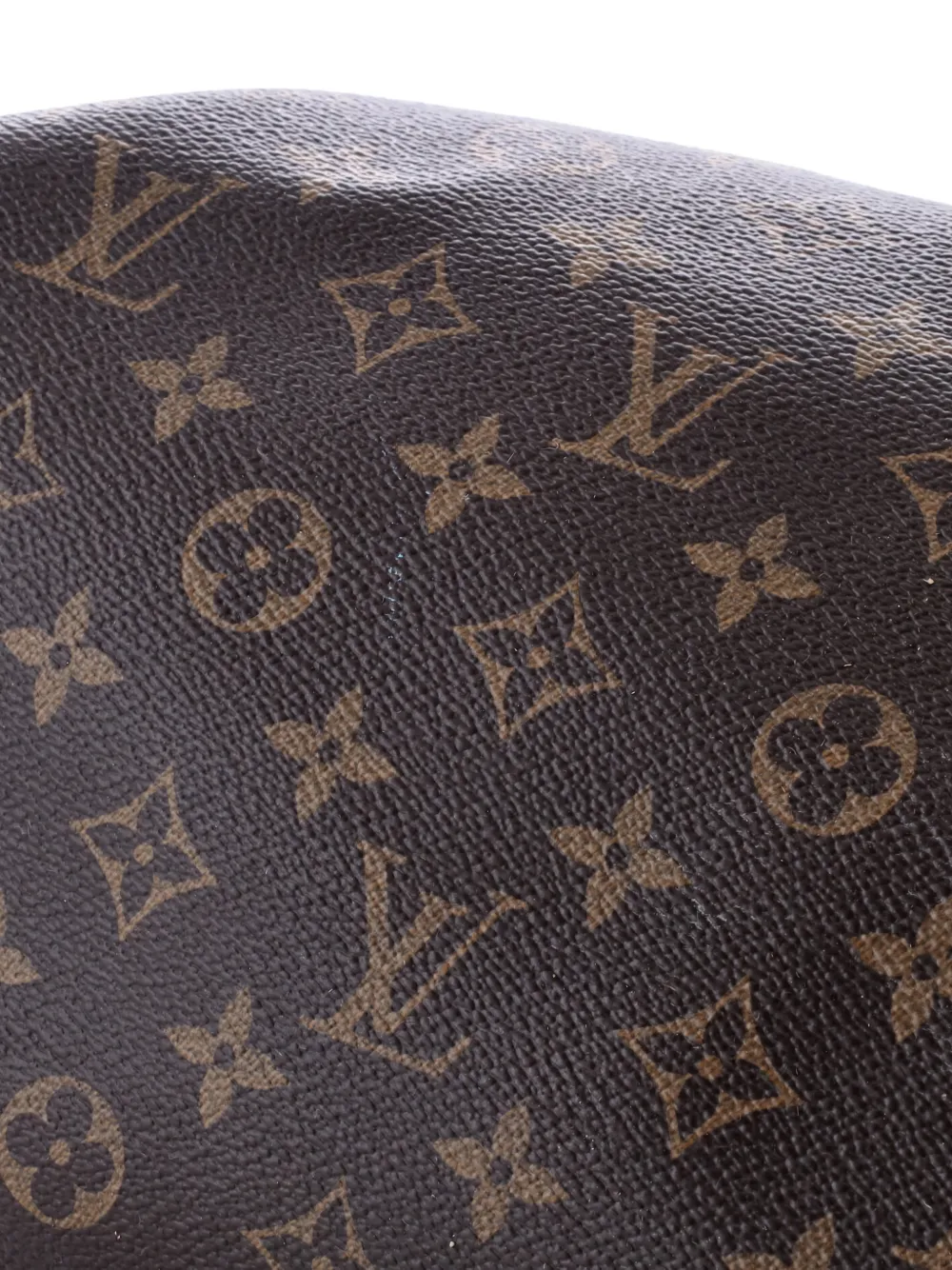 Pre-owned Louis Vuitton Flower Zipped Tote Monogram Canvas Mm Shoulder Bag In Brown