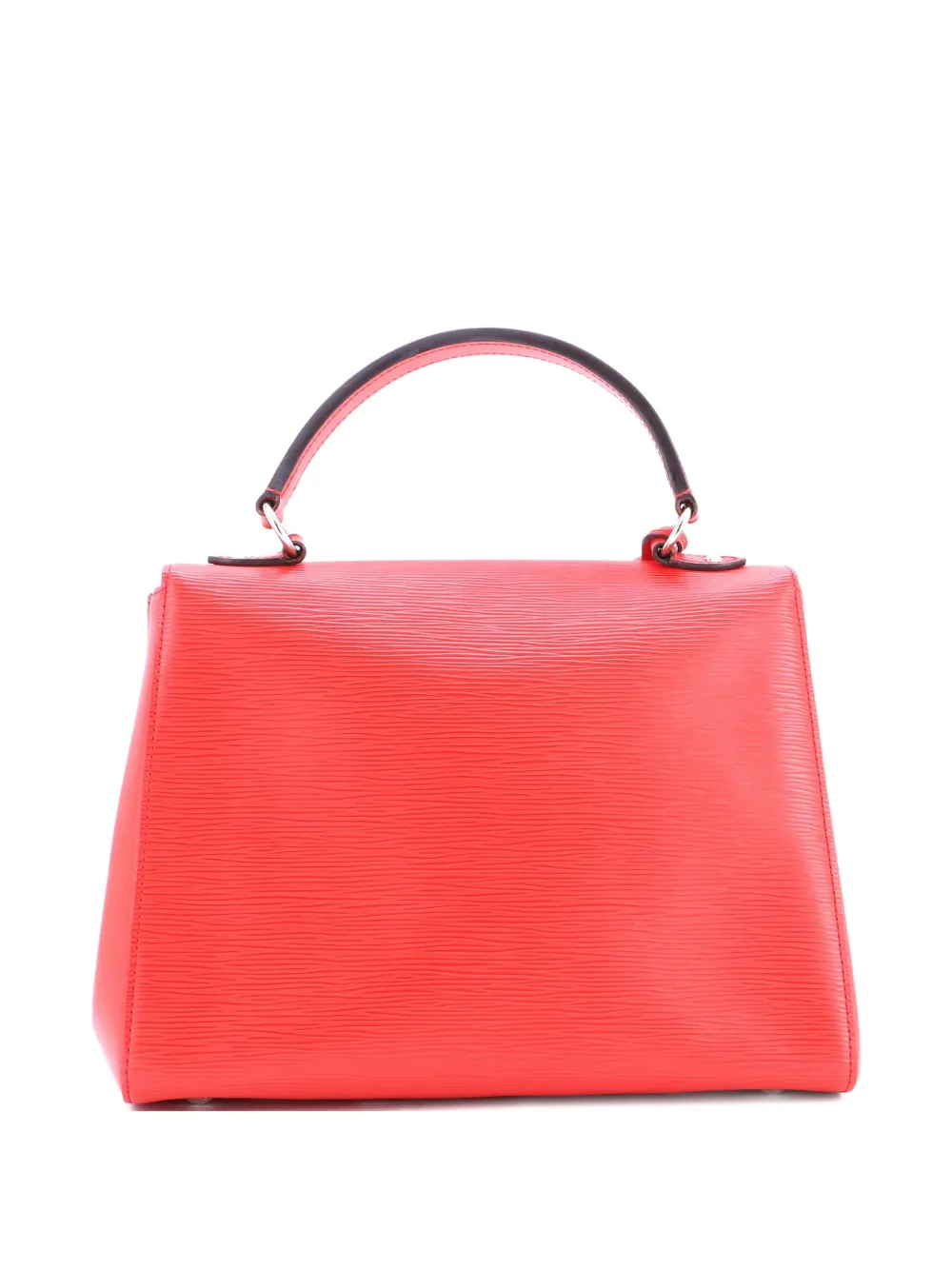 Click to view more detailed imagery on our partner's website Pre-owned Louis Vuitton Cluny Top Handle Bag Epi Leather Mm Satchel In Red