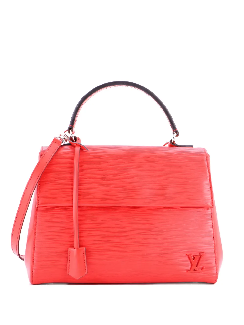 Louis Vuitton Pre-Owned Cluny Top Handle Bag Epi Leather MM satchel - Rosso