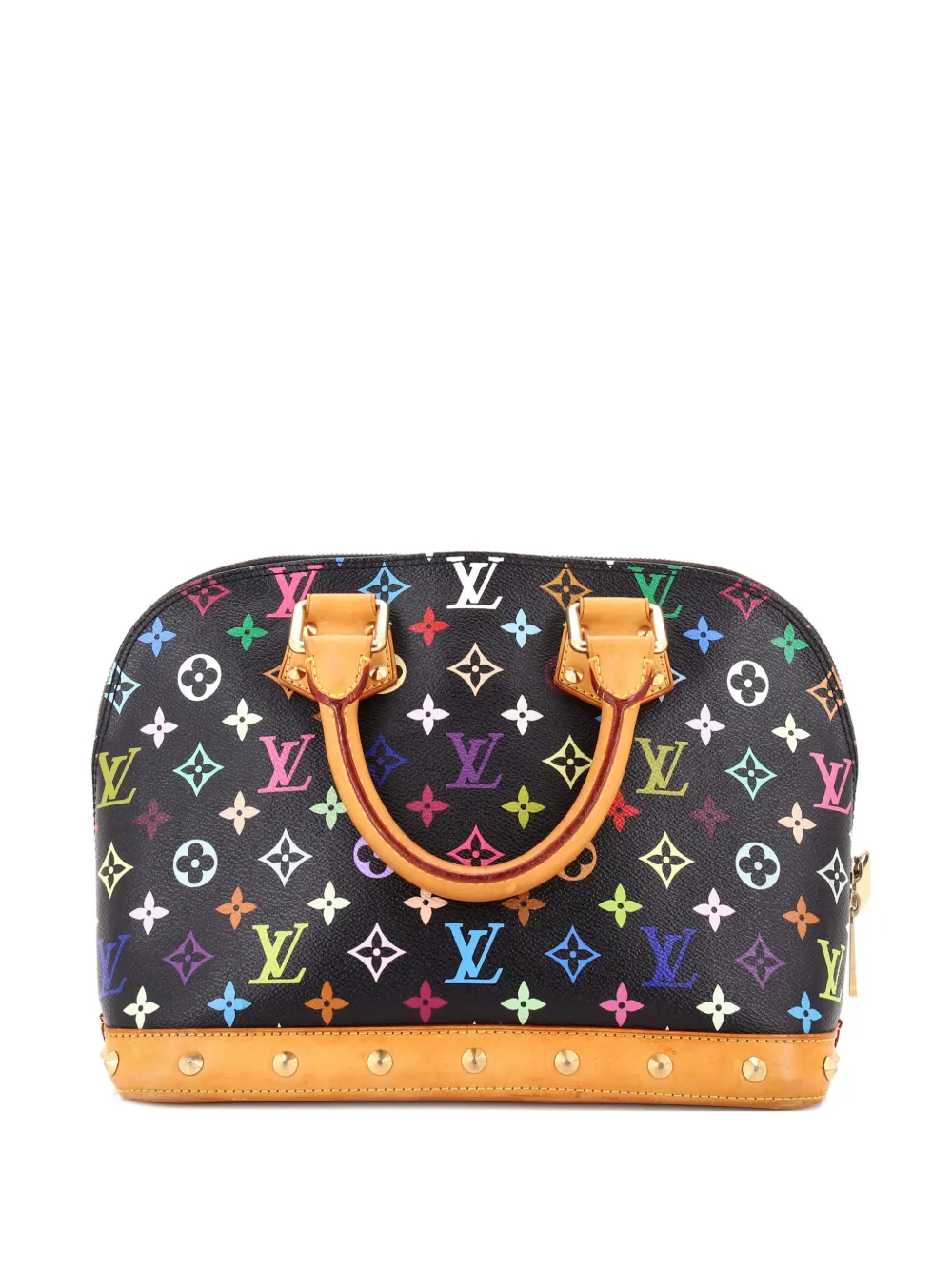 Louis Vuitton Pre-Owned Alma Handbag Monogram Multicolor PM satchel - Nero