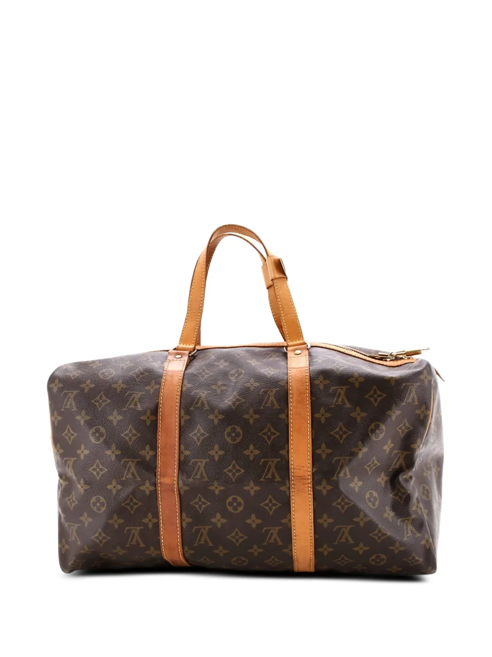 Louis Vuitton Pre-Owned Sac Souple Handbag Monogram Canvas 45 satchel - Marrone