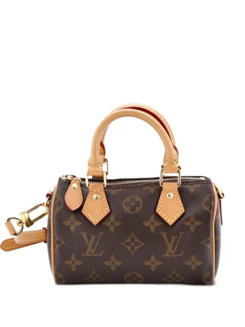 Louis Vuitton Pre-Owned Speedy Bandouliere NM Bag Monogram Canvas Nano crossbody bag