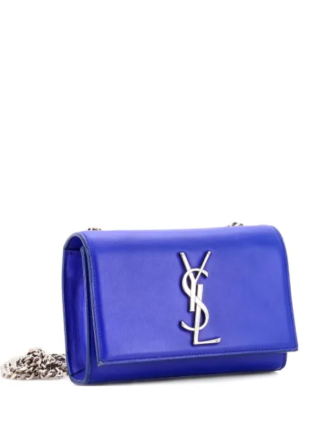 Saint Laurent Pre-Owned Classic Monogram Grainy Leather Small crossbody bag