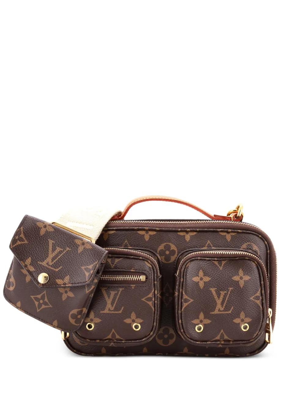 Louis Vuitton Pre-Owned Utility Monogram Canvas crossbody bag - Marrone
