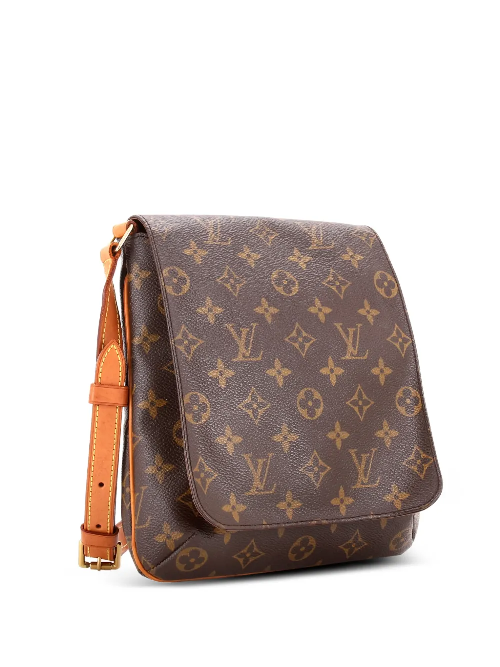 Louis Vuitton Pre-Owned Musette Salsa Handbag Monogram Canvas PM shoulder bag - Marrone