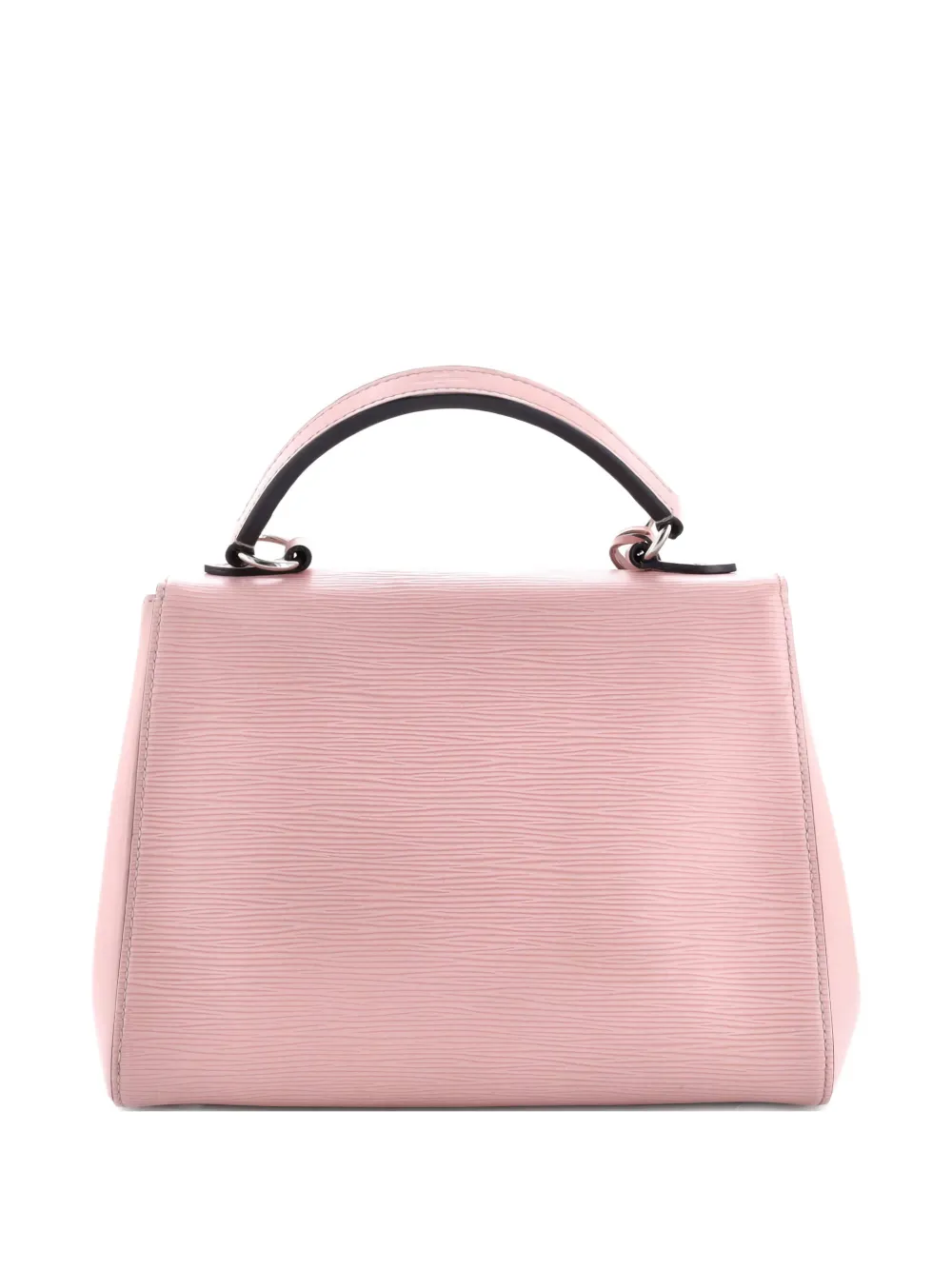 Pre-owned Louis Vuitton Cluny Top Handle Bag Epi Leather Bb Satchel In Pink