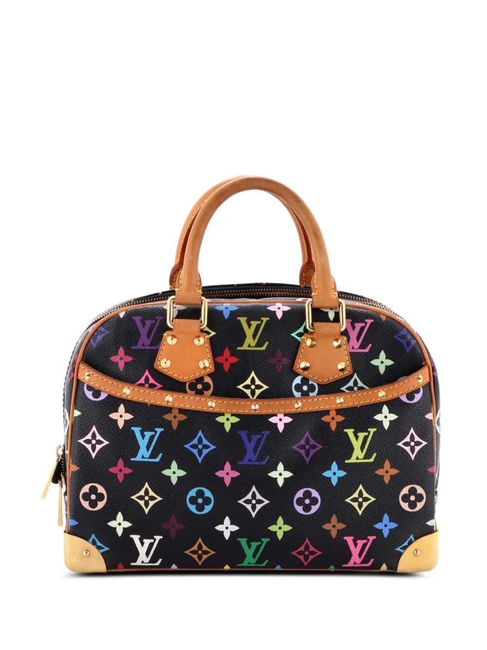 Louis Vuitton Pre-Owned Trouville Handbag Monogram Multicolor satchel - Nero