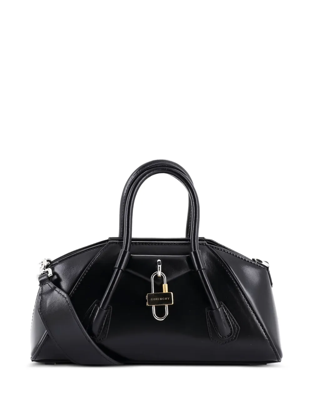 Givenchy Pre-Owned Antigona Stretch Bag Leather Mini satchel - Nero