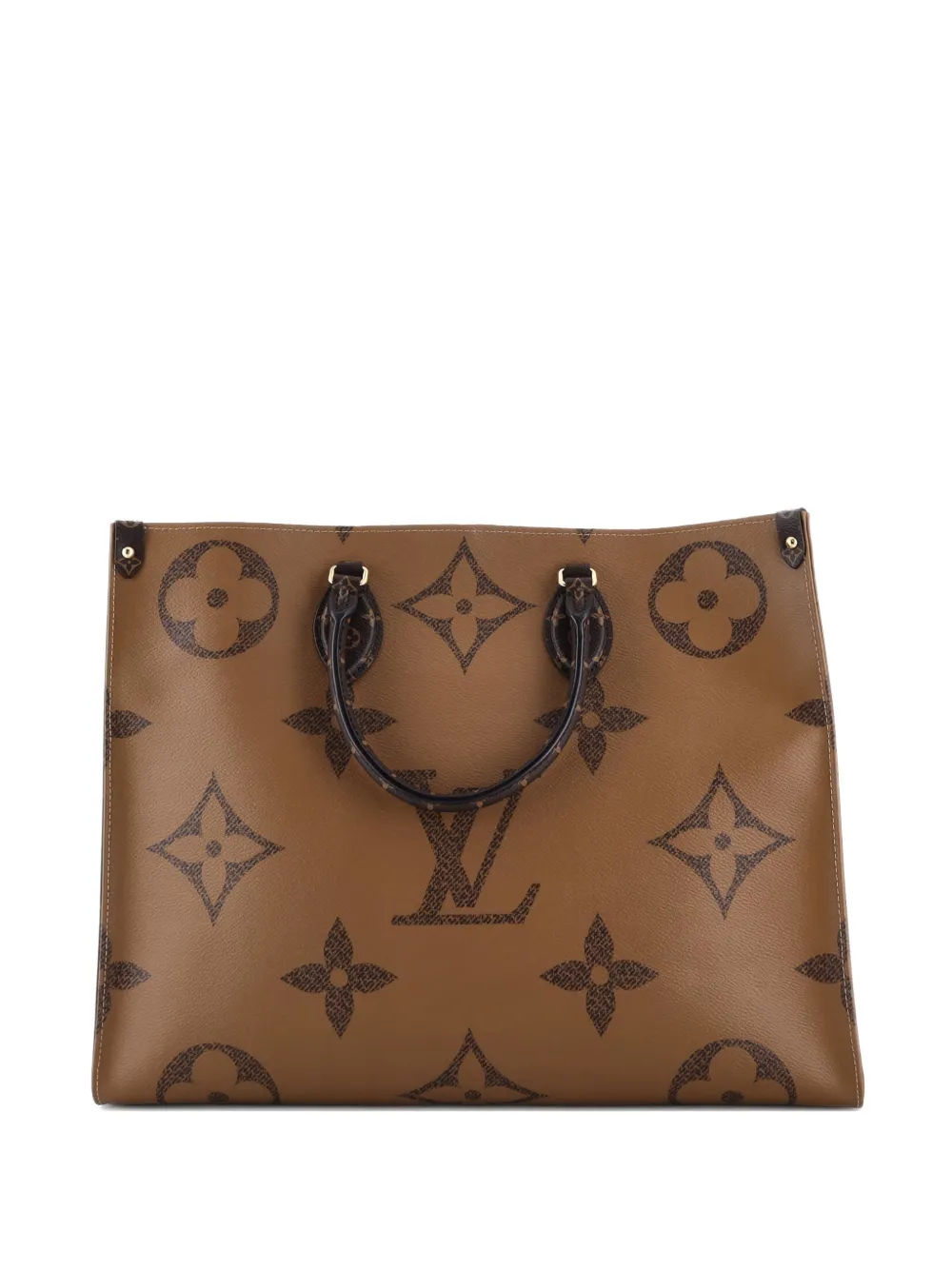 Louis Vuitton Pre-Owned OnTheGo Reverse Monogram Giant GM tote bag - Marrone