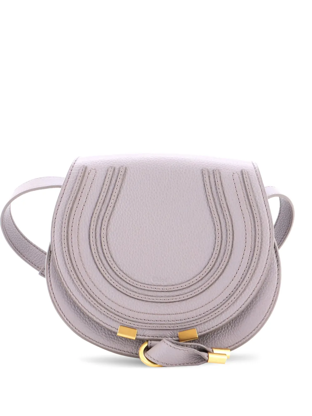 Chloé Pre-Owned Marcie Leather Small crossbody bag - Grigio