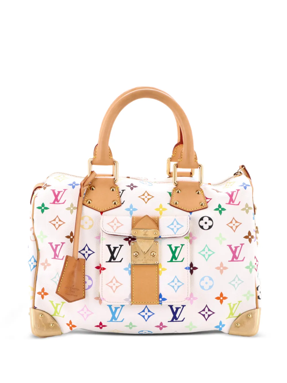 Louis Vuitton Pre-Owned Speedy Handbag Monogram Multicolor 30 satchel | Multicolour | Image 1