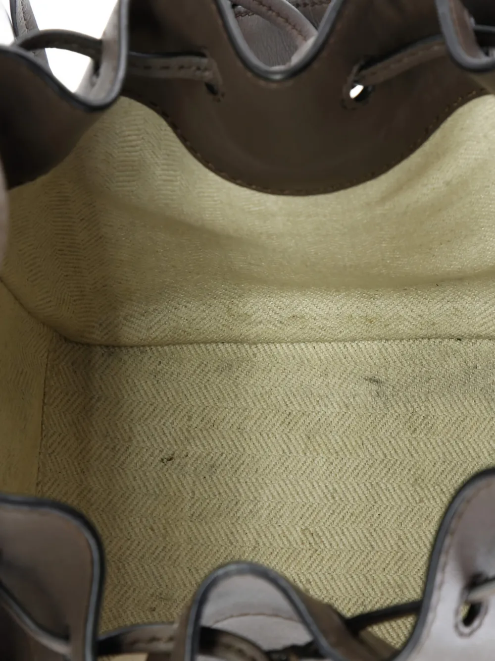 Pre-owned Loewe Hammock Bag Leather Mini Hobo Bag In Brown