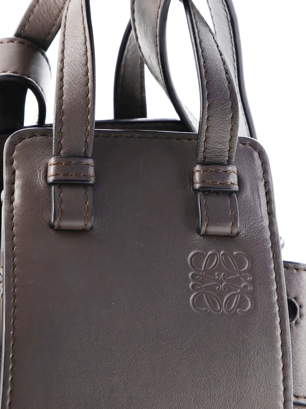 Hammock Bag Leather Mini Hobo Bag