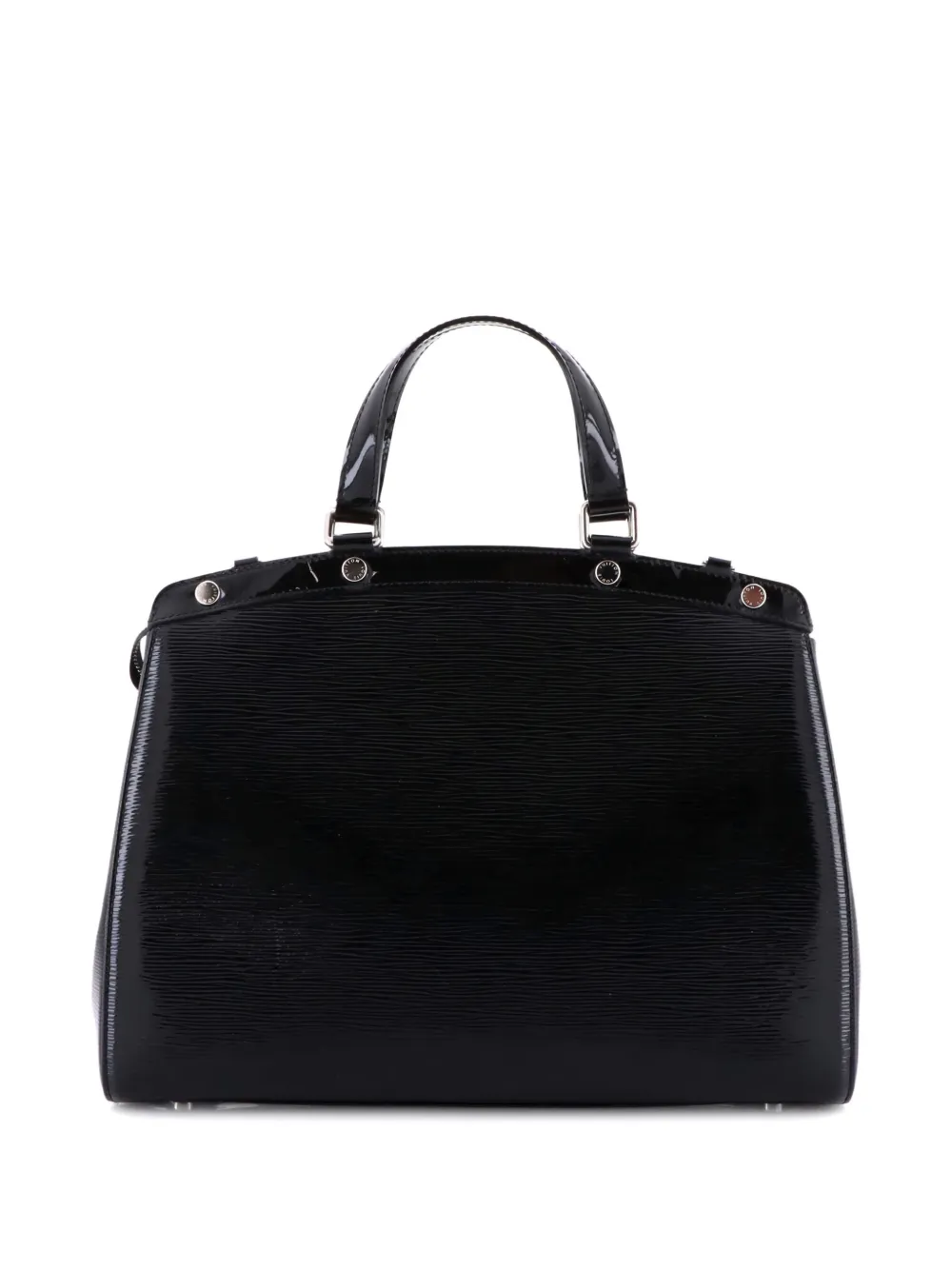 Click to view more detailed imagery on our partner's website Pre-owned Louis Vuitton Brea Handbag Electric Epi Leather Gm Satchel In Black