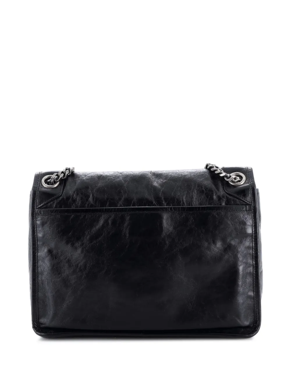 Niki Chain Flap Bag Leather Medium Shoulder Bag