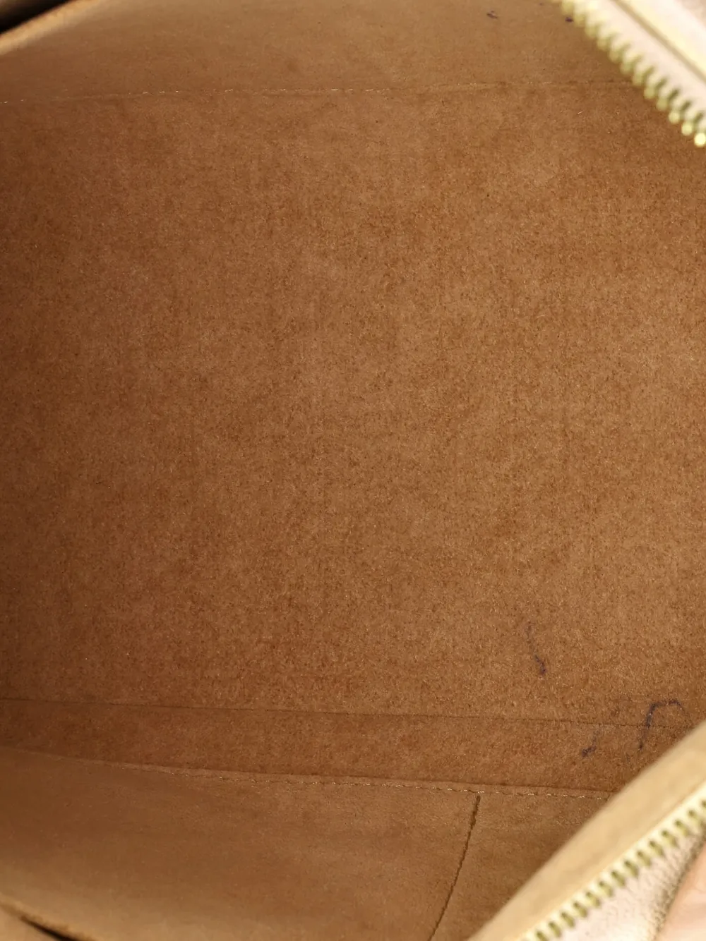 LOUIS VUITTON Pre-owned V Monogram Empreinte Leather Mm Tote Bag In Neutral