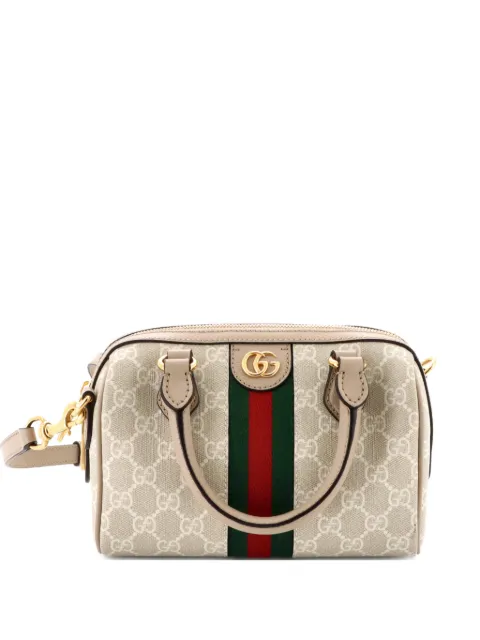 Gucci Pre-Owned Ophidia Convertible Boston Bag GG Coated Canvas Mini satchel