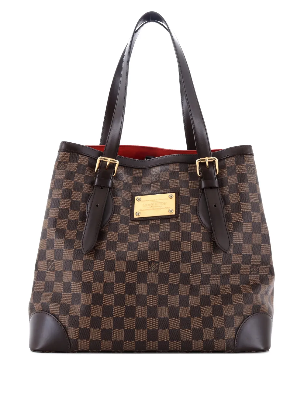 Louis Vuitton Pre-Owned Hampstead Handbag Damier MM tote bag - Marrone