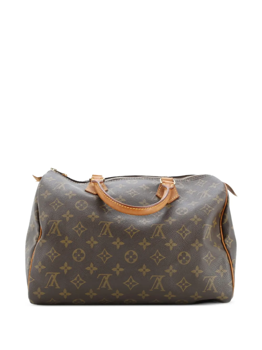 Louis Vuitton Pre-Owned Speedy Handbag Monogram Canvas 30 satchel - Marrone