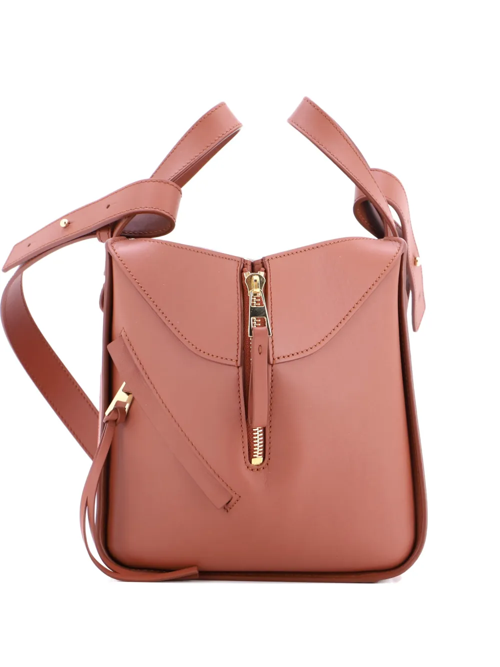 Loewe Pre-Owned Howl's Moving Castle Hammock Bag Printed Leather Small crossbody bag - Marrone