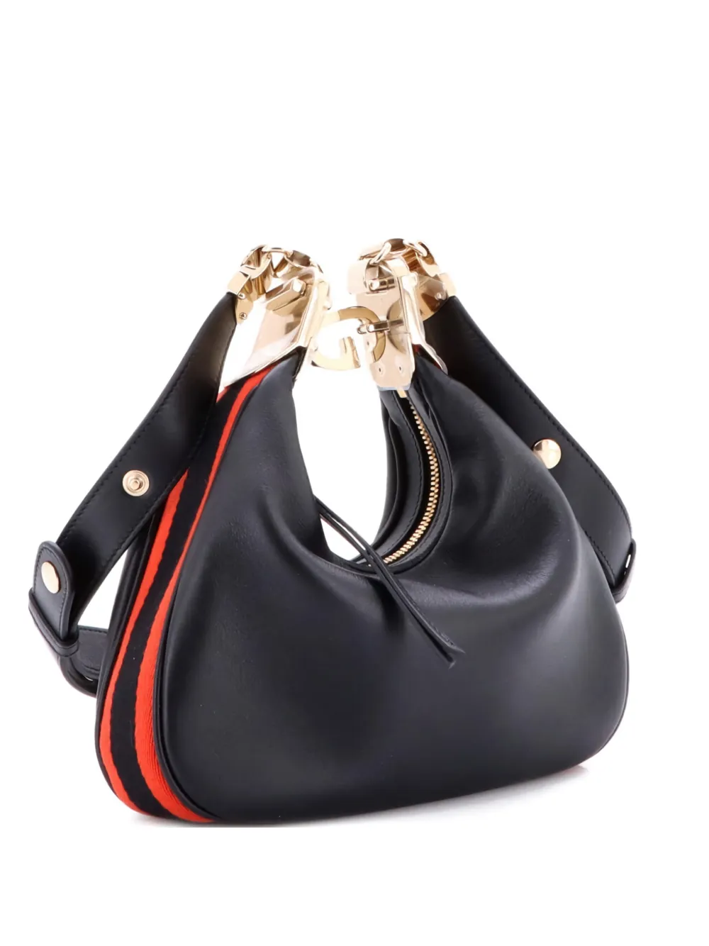 Gucci Pre-Owned Attache Shoulder Bag Leather Small crossbody bag - Nero