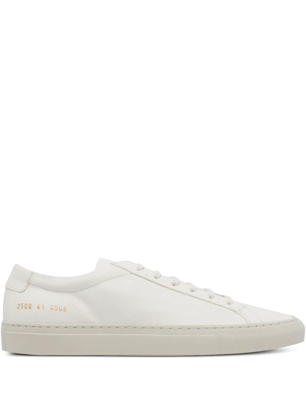 Common Projects round-toe leather sneakers | blanco | Image 1