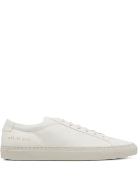Common Projects round-toe leather sneakers