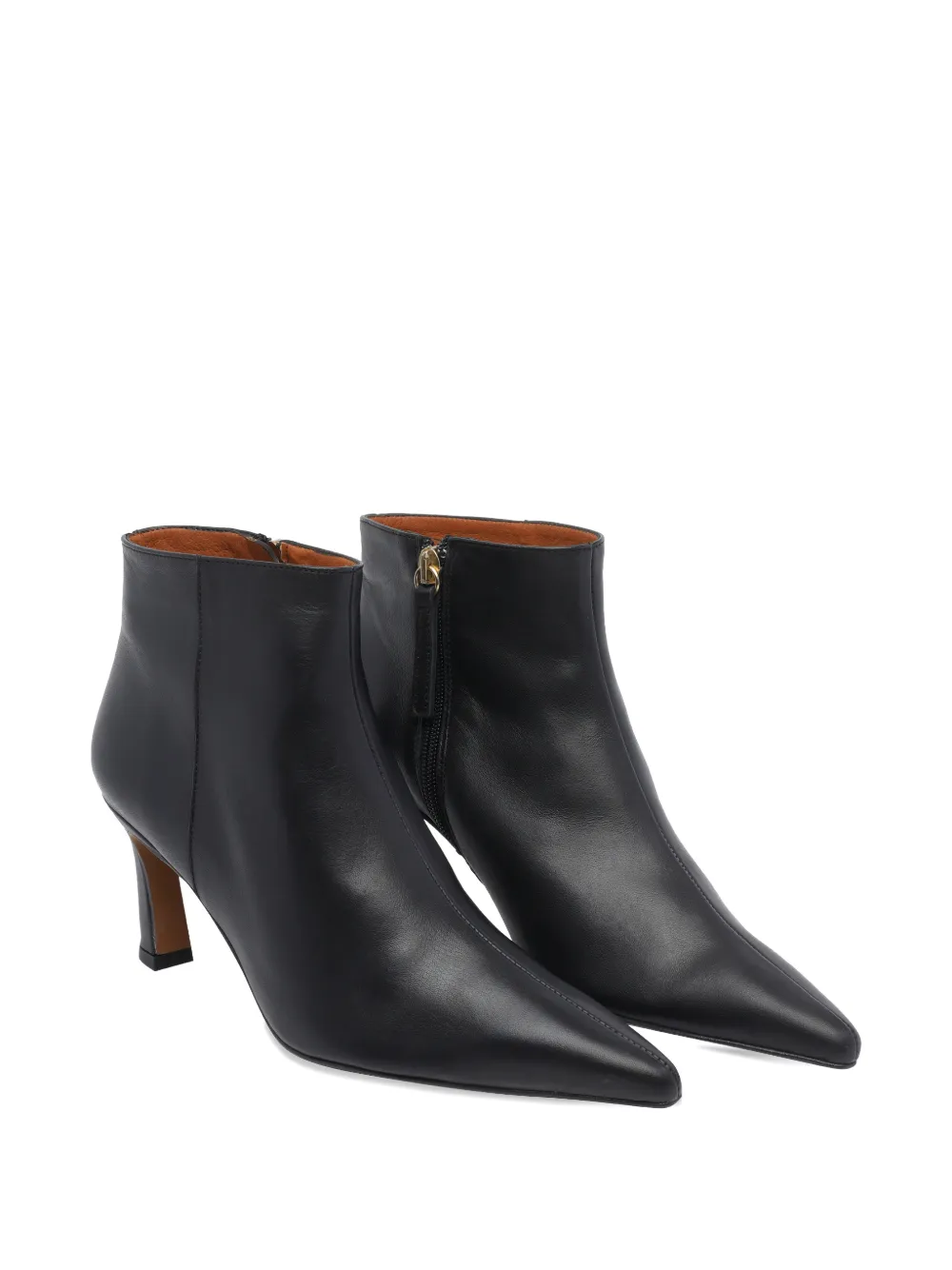 Angel Alarcon 75mm Pointed-toe Boots In Black