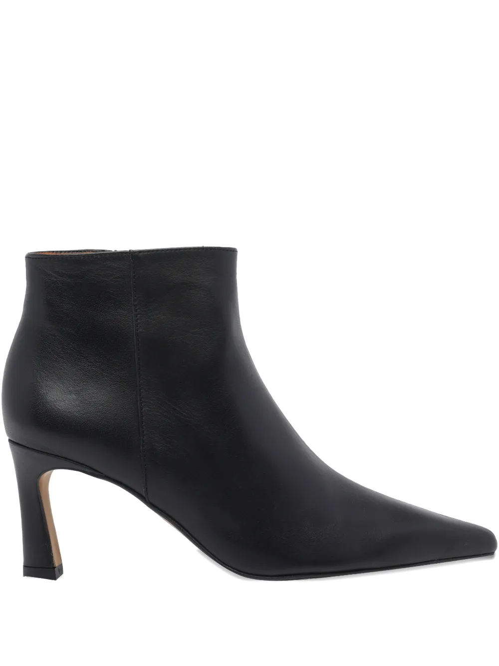 Angel Alarcon 75mm Pointed-toe Boots In Black