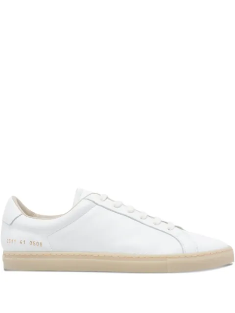 Common Projects round-toe leather sneakers