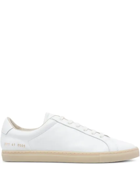 Common Projects round-toe leather sneakers