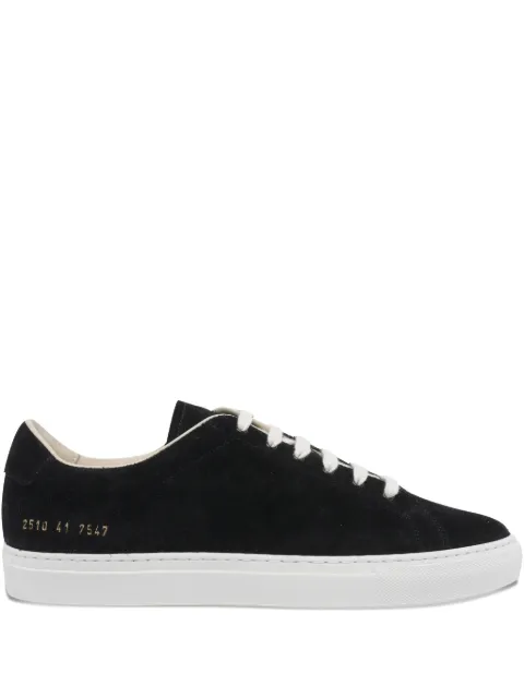 Common Projects logo-detail suede sneakers