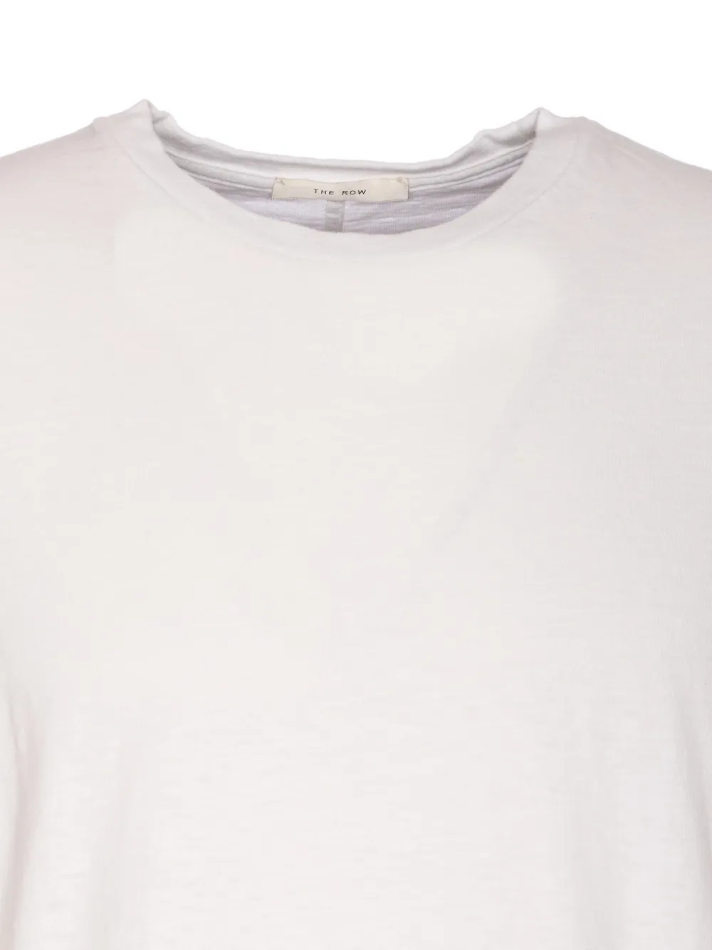 The Row Luke Cotton T-shirt In White
