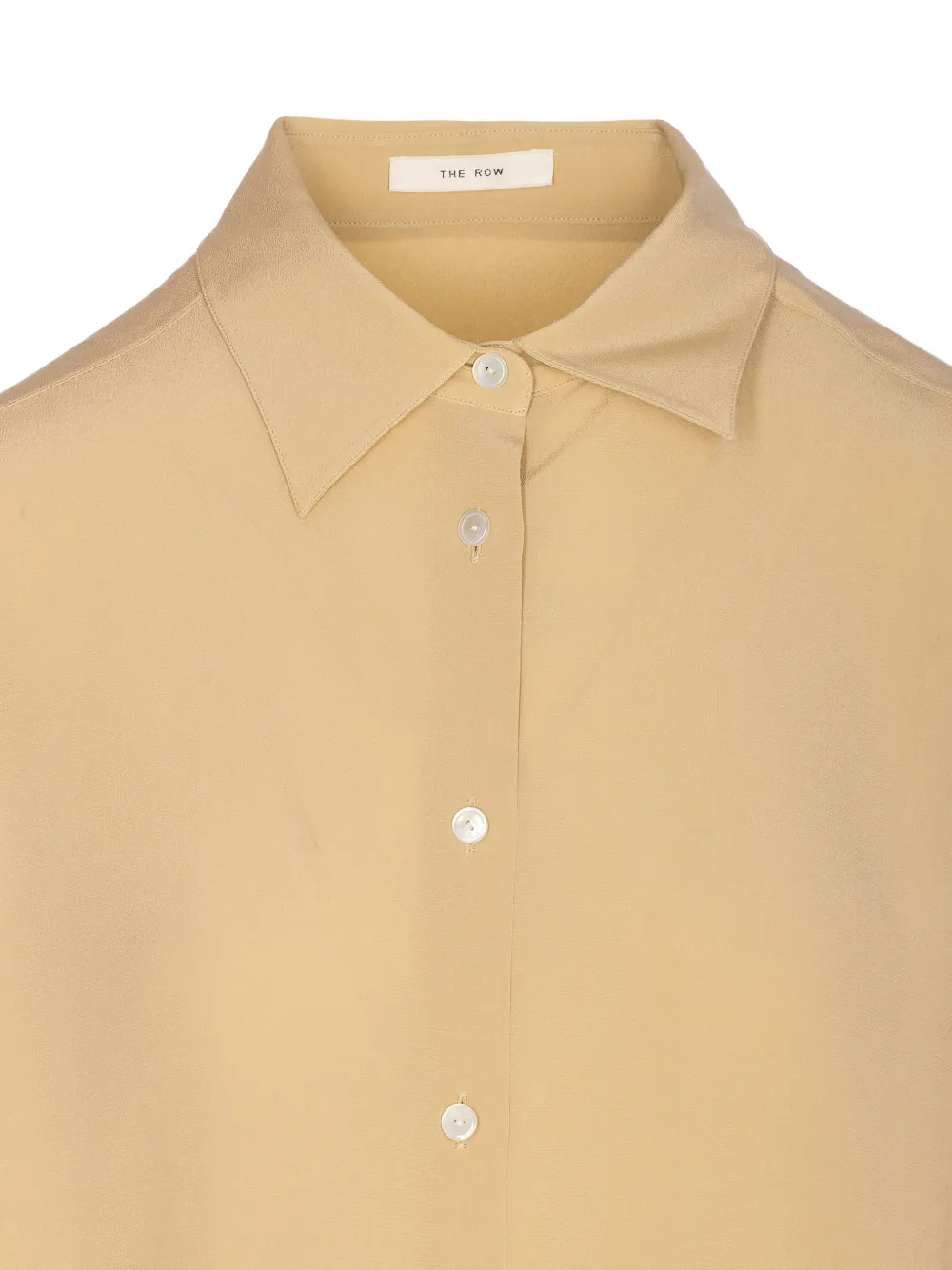 The Row Luka Button-fastening Shirt In Neutral