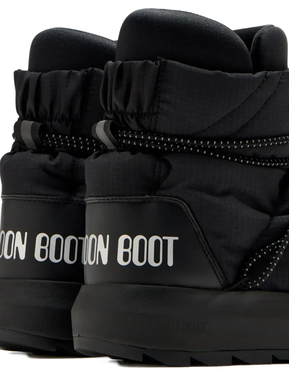 adidas x Moon Boot quilted lace-up ace boots Zwart