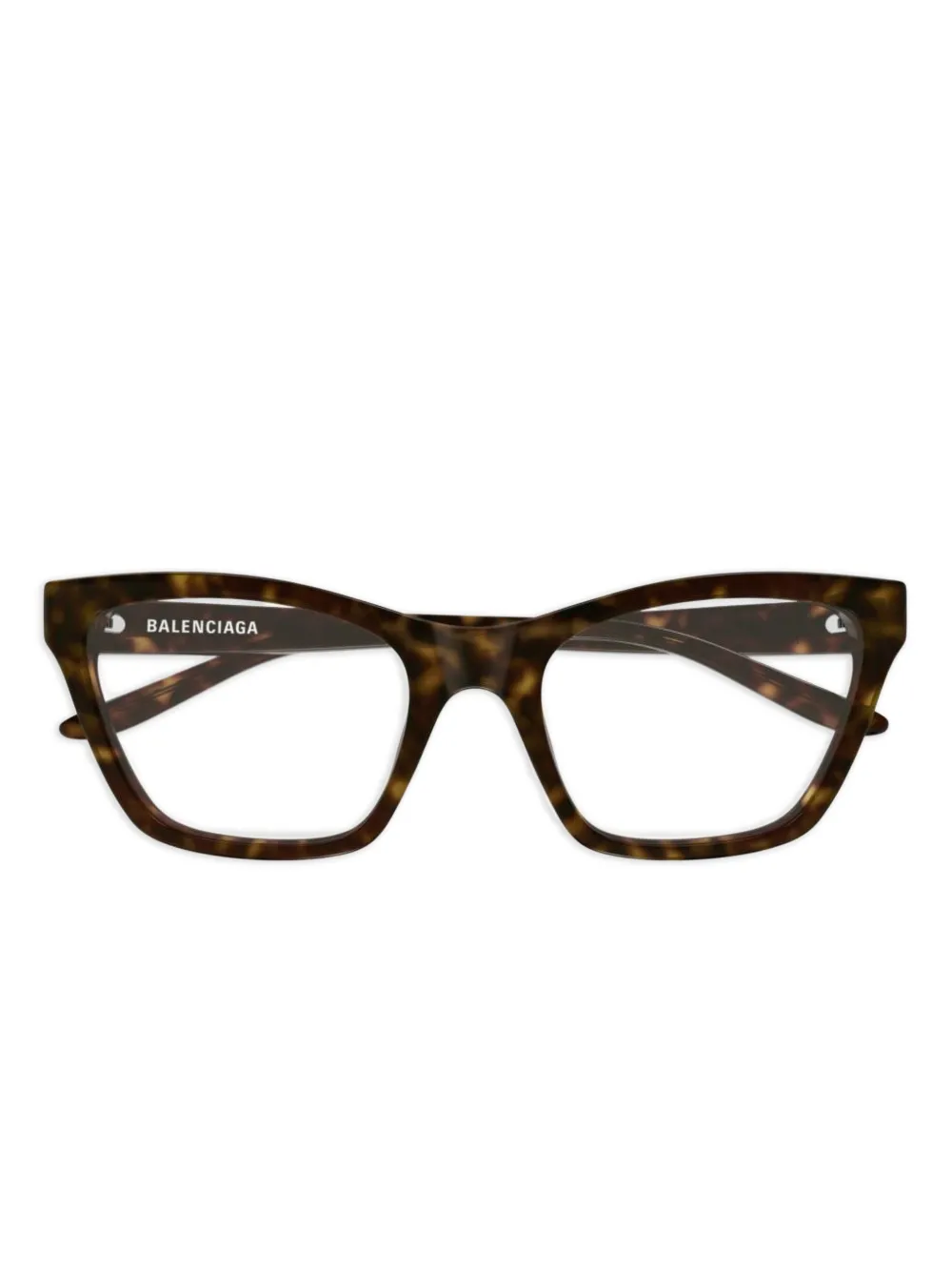 Balenciaga Eyewear square-frame glasses - Marrone