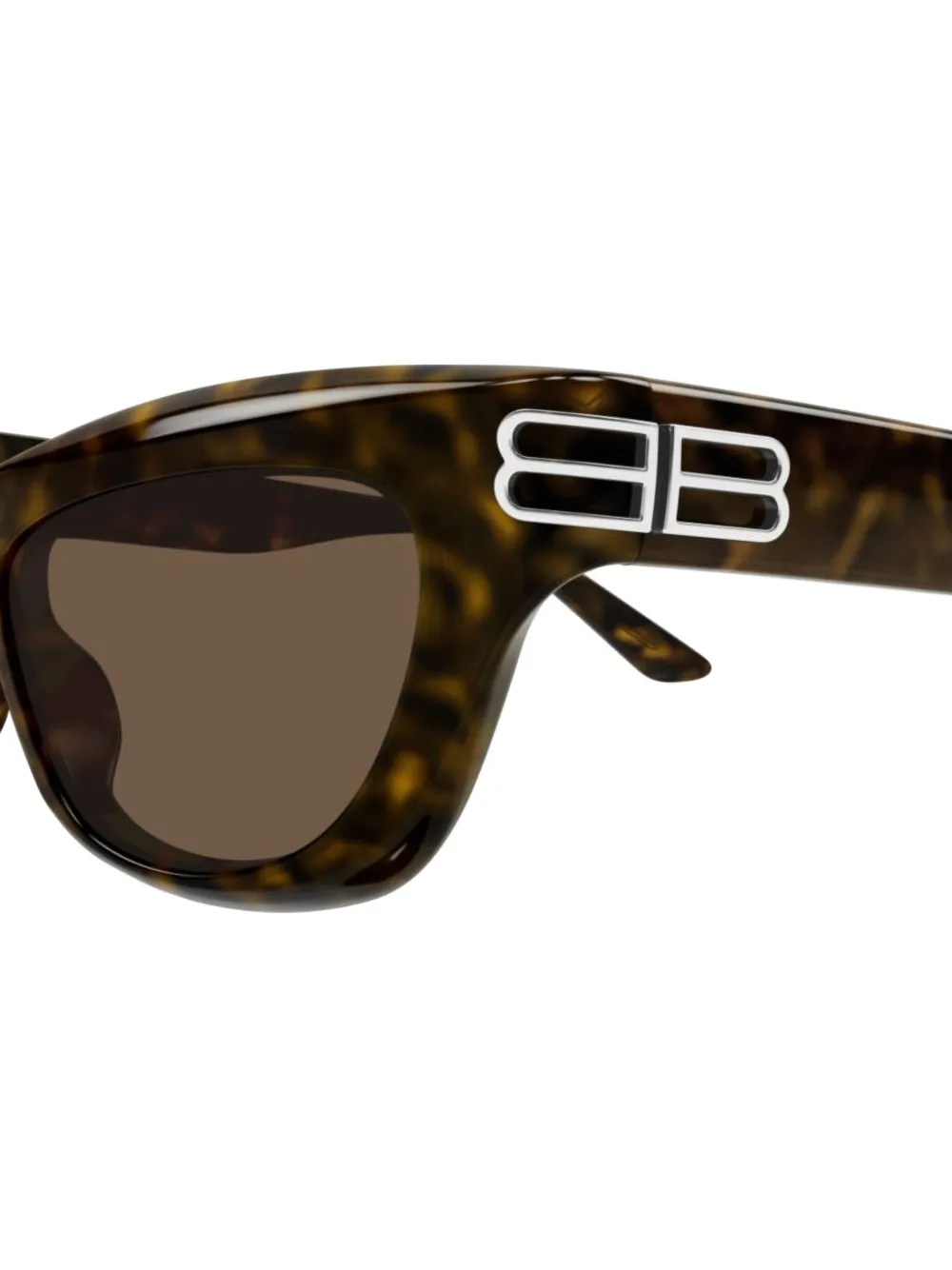 Balenciaga Eyewear Zonnebril met cat-eye montuur Bruin
