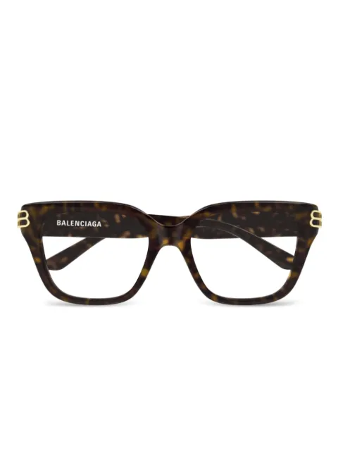 Balenciaga Eyewear lentes con armazón cuadrada y logo