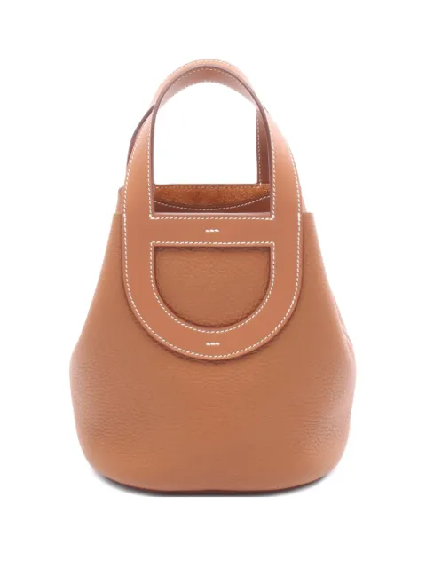 Hermès Pre-Owned 2024 Taurillon Clemence In The Loop 18 handbag