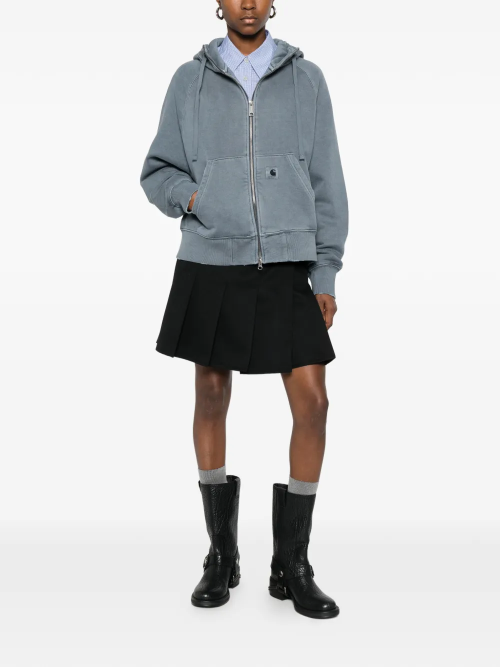 Carhartt WIP hooded zip jacket | Sweaters | Image 2