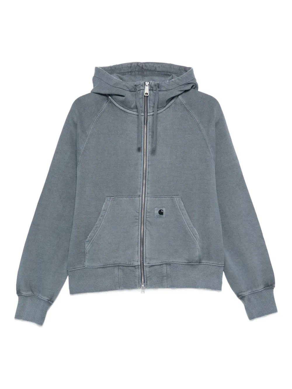 Carhartt WIP hooded zip jacket | Grey | Image 1