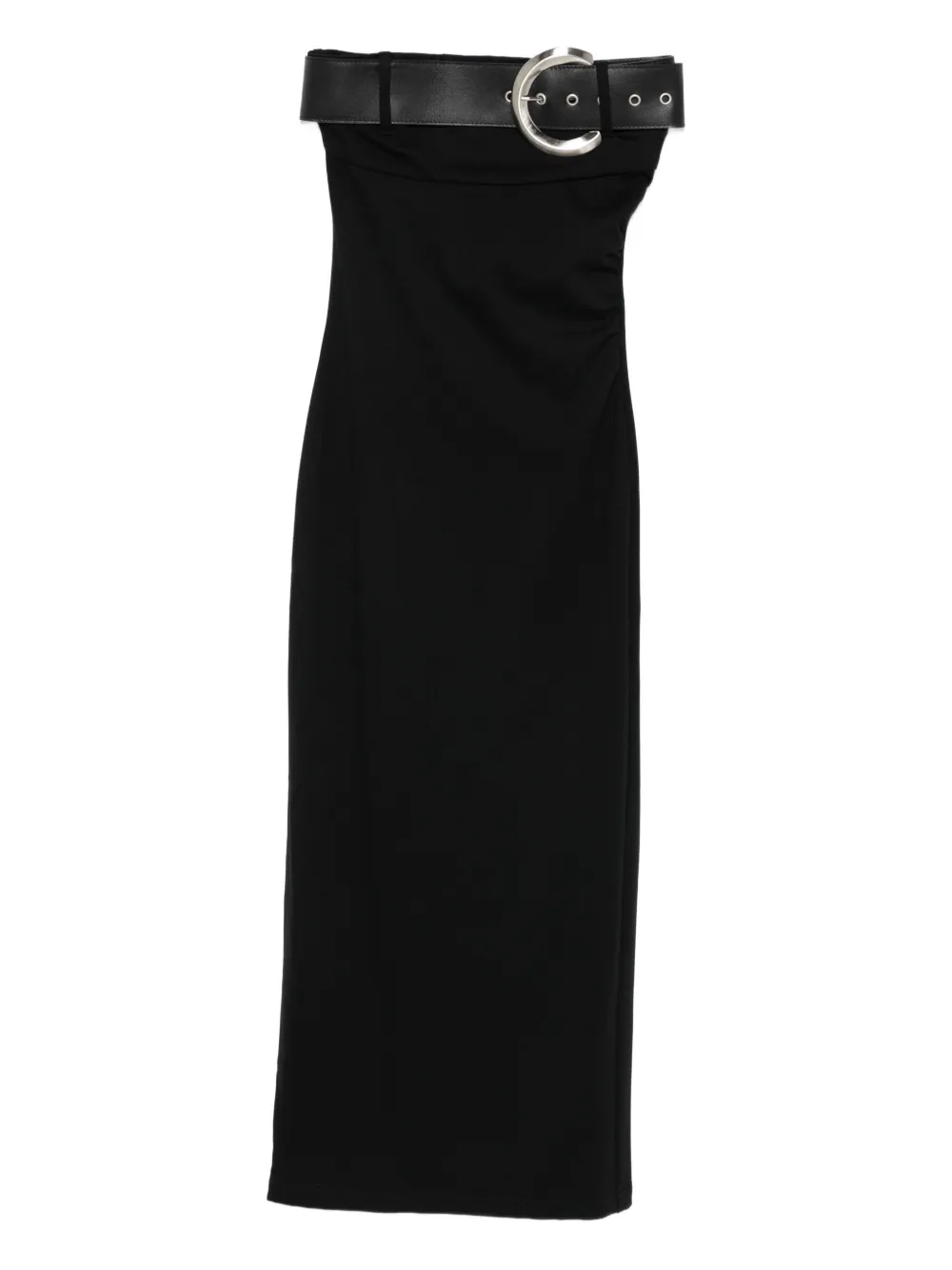 Palmatic Studio belt-detail strapless maxi dress | Black | Image 1