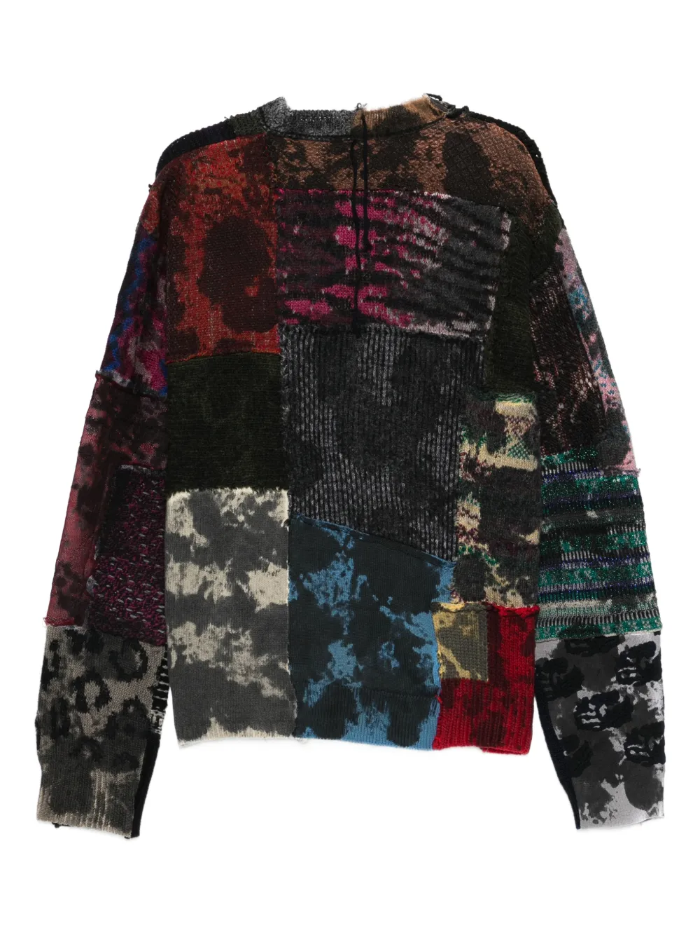 Paura Utopia patchwork sweater | Knitted Sweaters | Image 2