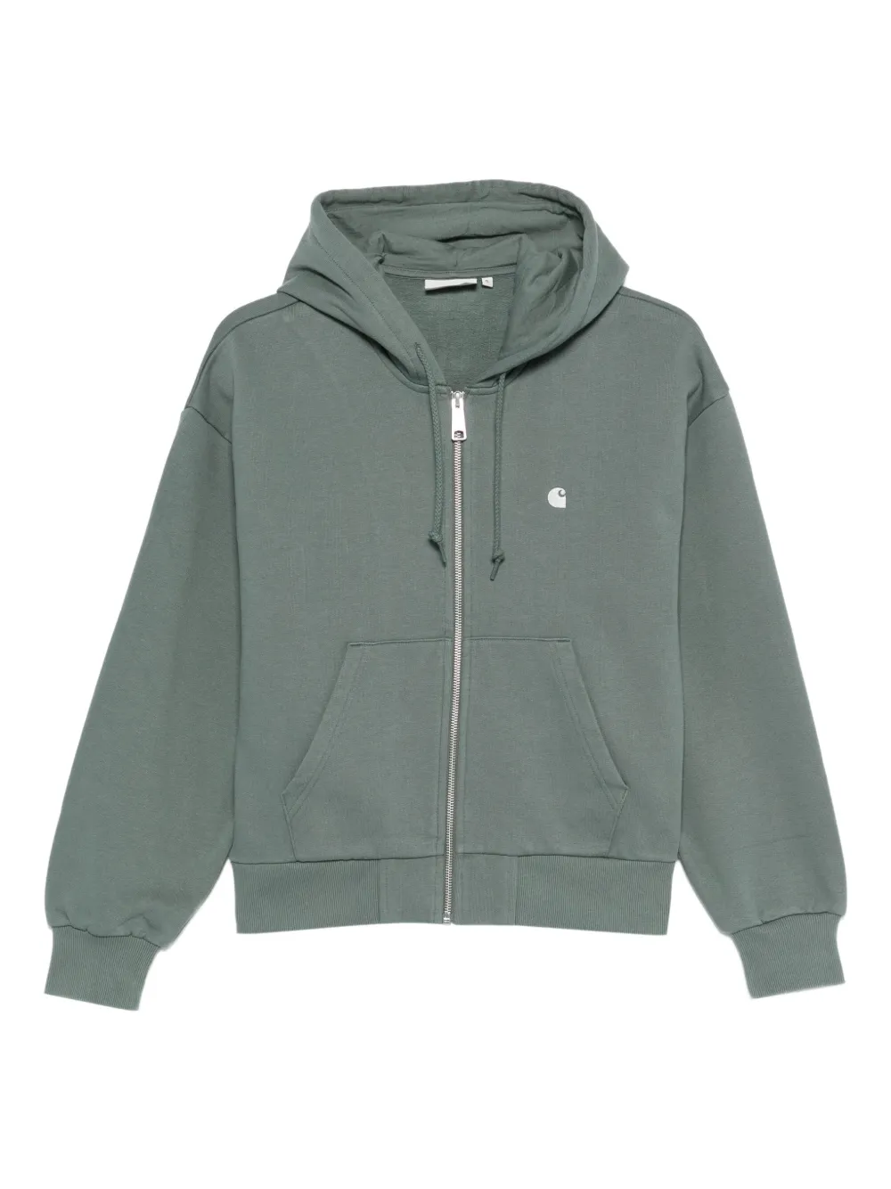 Carhartt Hooded Zip Jacket In Green