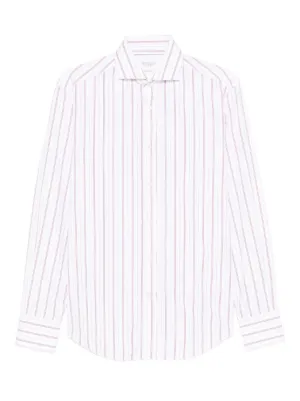 DRIES VAN NOTEN ストライプ シャツ | ホワイト | FARFETCH JP