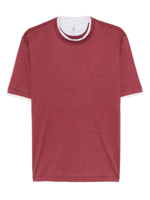 Brunello Cucinelli T-Shirt mit rundem Ausschnitt